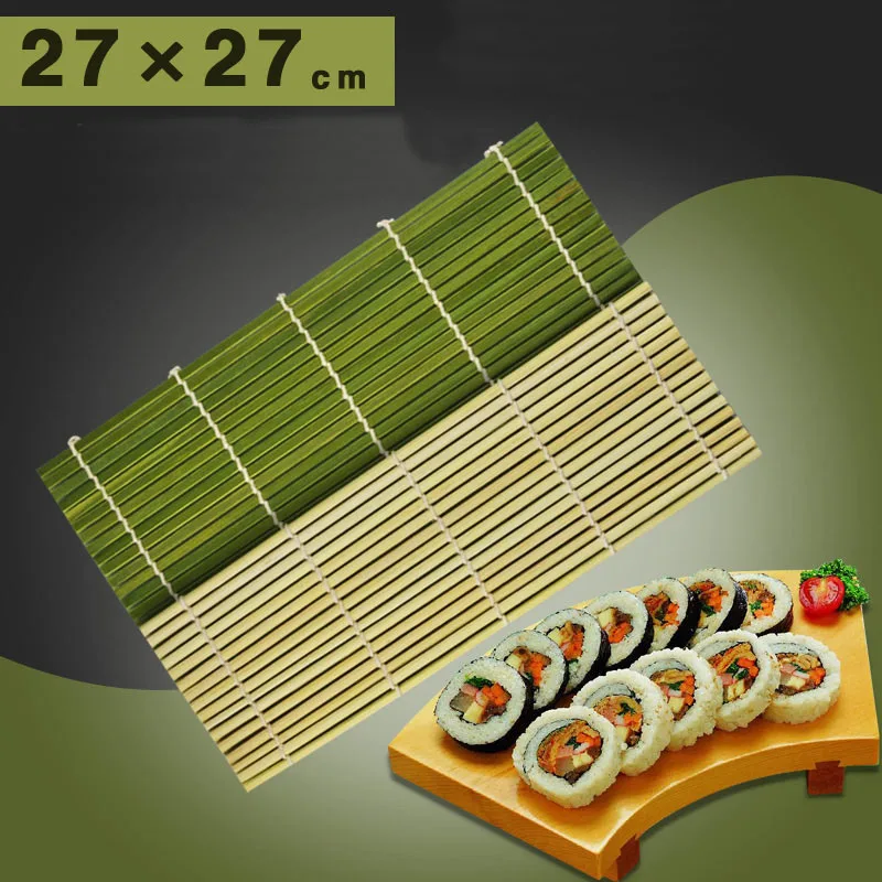 XMT-HOME свежие бамбуковые коврики для суши-роллов машина для суши Производитель бамбуковых ковриков большой размер 1 шт