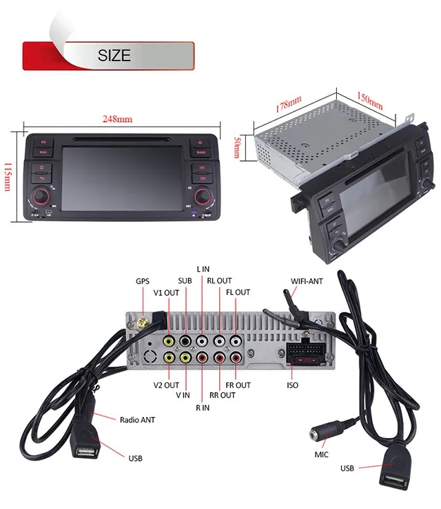 Cheap Android 8.1 HD 7 Inch Quad Core Car DVD Player GPS Auto Radio For BMW E46 M3 318 320 325 with Canbus Free 8G Card and Map 13 Cheap Android 8.1 HD 7 Inch Quad Core Car DVD Player GPS Auto Radio For BMW E46 M3 318 320 325 with Canbus Free 8G Card and Map 13