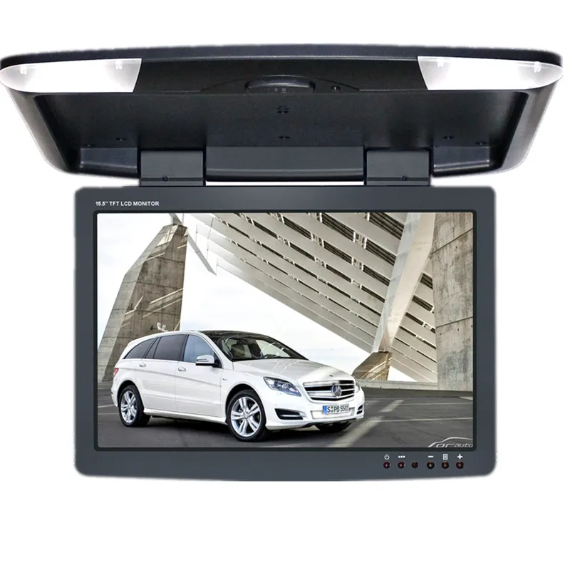

15.5 inch Flip Down TFT LCD Monitor Car Monitor Roof Mounted Monitor 2-way video input 3-color for choice