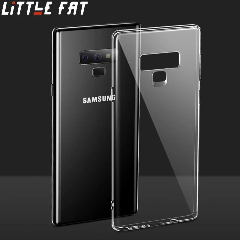 Cases for Samsung Galaxy Note 9 8 S10 S9 S8 Plus S7 Edge Clear TPU Phone J4 J6 2018 A7 A10 M10 Cover Capa |