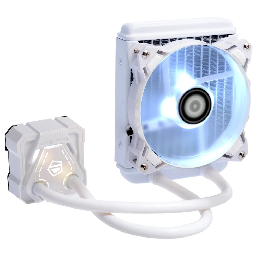 Prix pour Id-icekimo 120 w pur blanc aio de refroidissement refroidisseur d'eau avec led d'éclairage, 120mm radiateur, 120mm pwm ventilateur, à base de cuivre, pour intel et amd Prix pour Id-icekimo 120 w pur blanc aio de refroidissement refroidisseur d'eau avec led d'éclairage, 120mm radiateur, 120mm pwm ventilateur, à base de cuivre, pour intel et amd