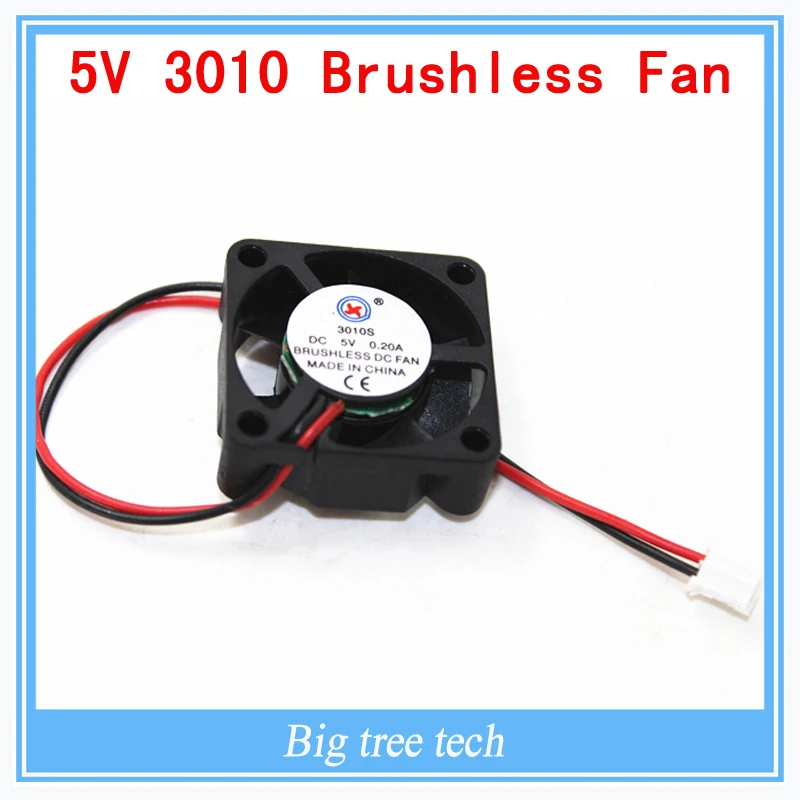 3010s 30MM 30 x 30 x 10MM 5V 2Pin DC Cooler Small Cooling Fan FOR 3D PRINTER PART  with free shipping