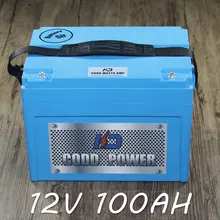 12V 100AH автомобильный пусковой литий-ионный аккумулятор зарядное устройство для гольф-автомобиля