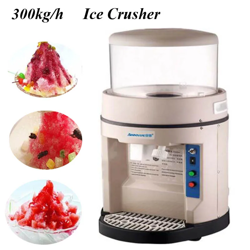 Commercial Automatic Ice Crusher High Power Smoothies Machine 300kg Ice