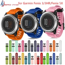 Горячая замена силиконовые ремешки для часов спортивный силиконовый браслет для Garmin Fenix 3/Fenix 3 HR gps часы с инструментами для Fenix 5X