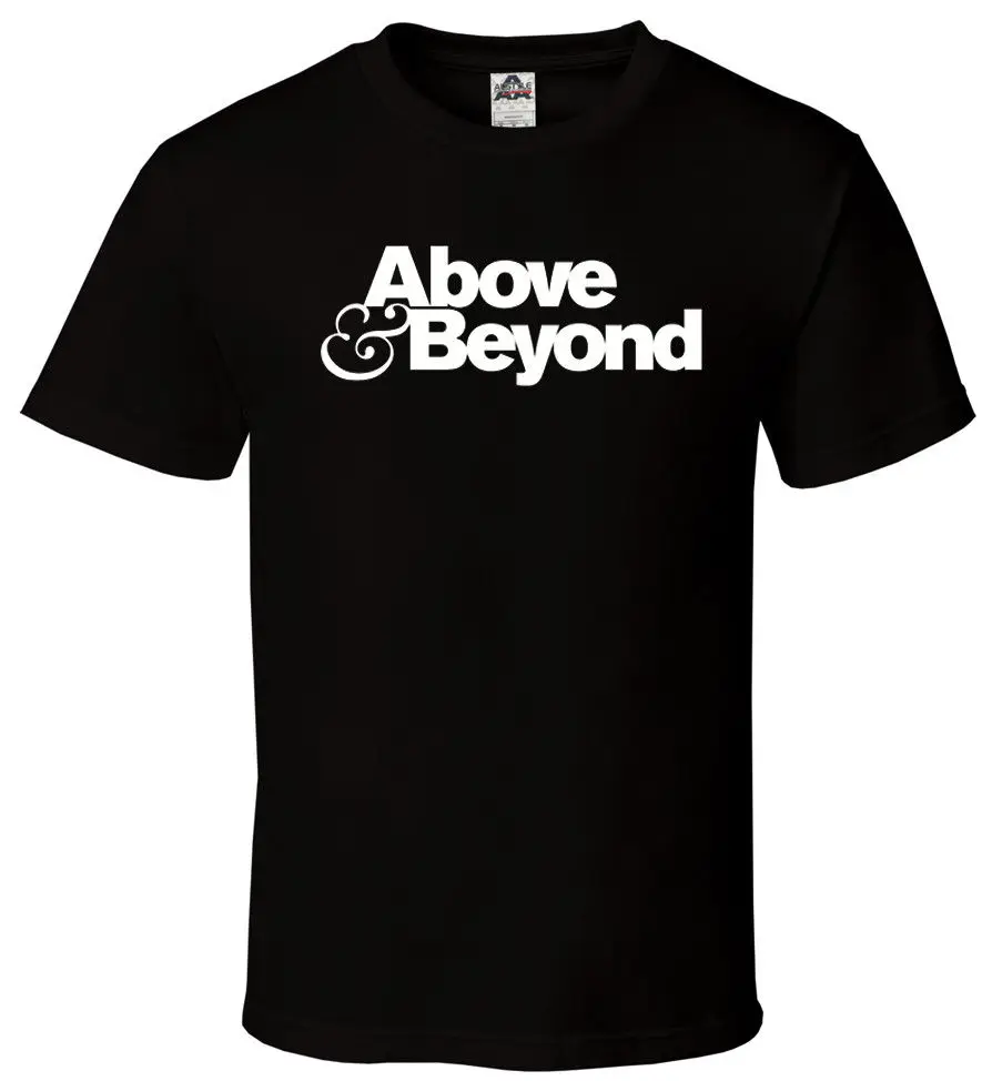 Above &amp Beyond EDC T-Shirt Black EDM sizes S M L XL 2XL 100% Cotton | Мужская одежда