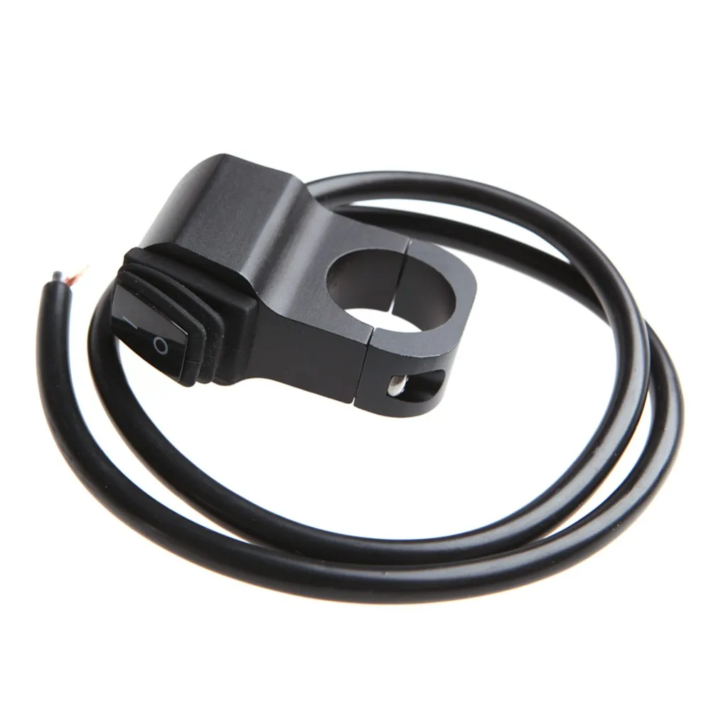 OOTDTY 7/8 Waterproof Motorcycle Handlebar Turn Signal Indicator ON OFF