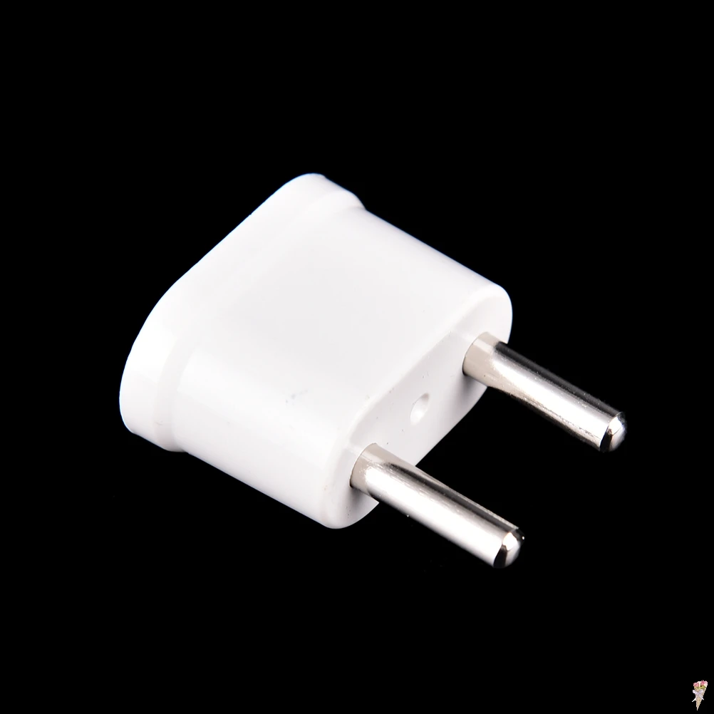 

1PC White US USA to EU EURO Europe Travel Power Plug Adapter Charger Converter for USA converter