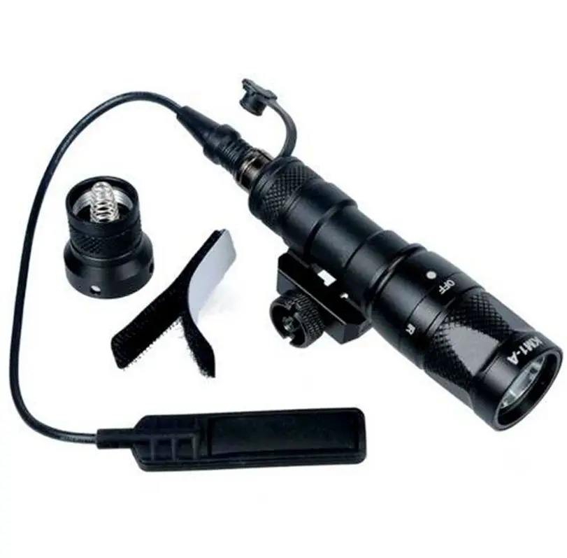 Тактический SF M300V IR Scout Light WeaponLight белый и светодиодный ИК-фонарик постоянный мгновенный выход 20 мм рельс для охоты