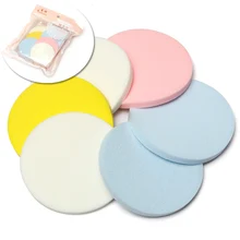 Натуральная компрессионная для лица Чистящая губка для смывания косметики губка палка коврик для чистки кистей