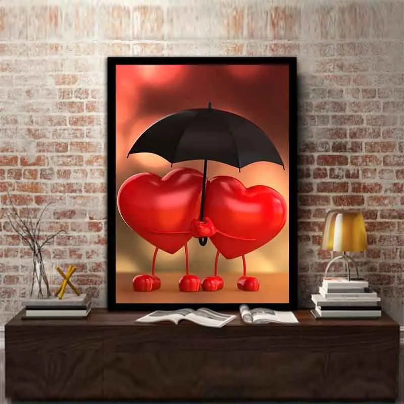 

3D Diy Diamonds Paintings Embroidery Cross 5D Diamond Embroidery Rhinestones Painting Love Round Complete Sets Diamond Mosaic