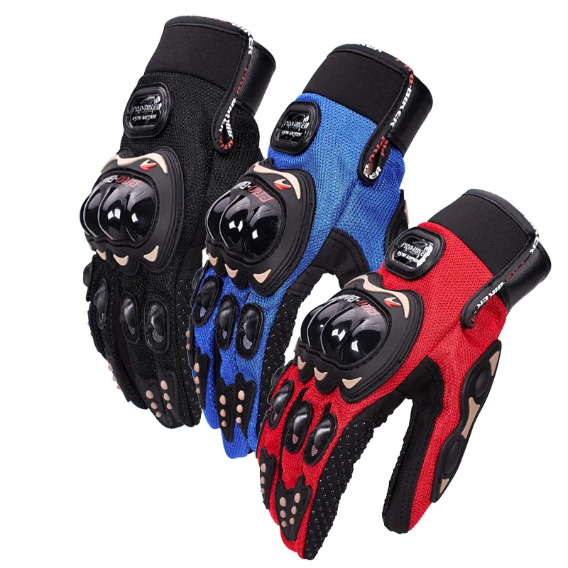 Pro biker Motorcycle gloves for women men full finger riding motor gloves luva motocicleta sport gloves M/L/XL/XXL motocross eld