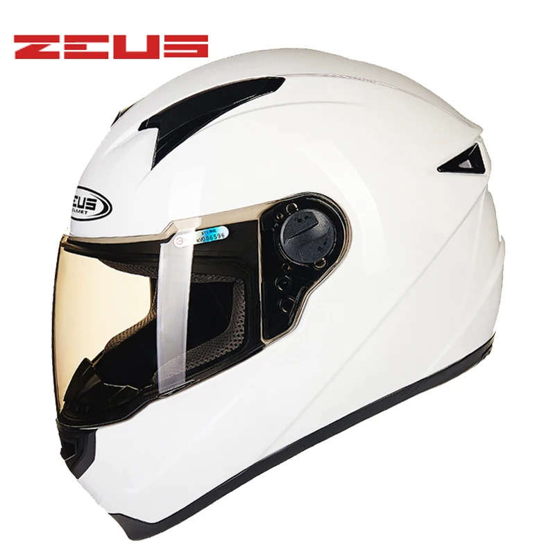 1 ZEUS DOT Approved мотоциклетный шлем, мотоциклетный шлем с полным лицом, для верховой езды, шлемы высокого качества для мужчин и женщин, мотоциклетный шлем для мотокросса - Цвет: 1