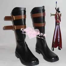 Одна деталь Dracule Mihawk Косплэй Обувь Сапоги и ботинки для девочек на заказ