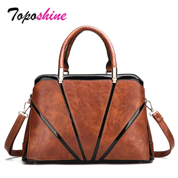 

Toposhine High Quality Stitching Shell Ladies Handbag New Fashion Personality Casual Wild Shoulder Messenger Bag