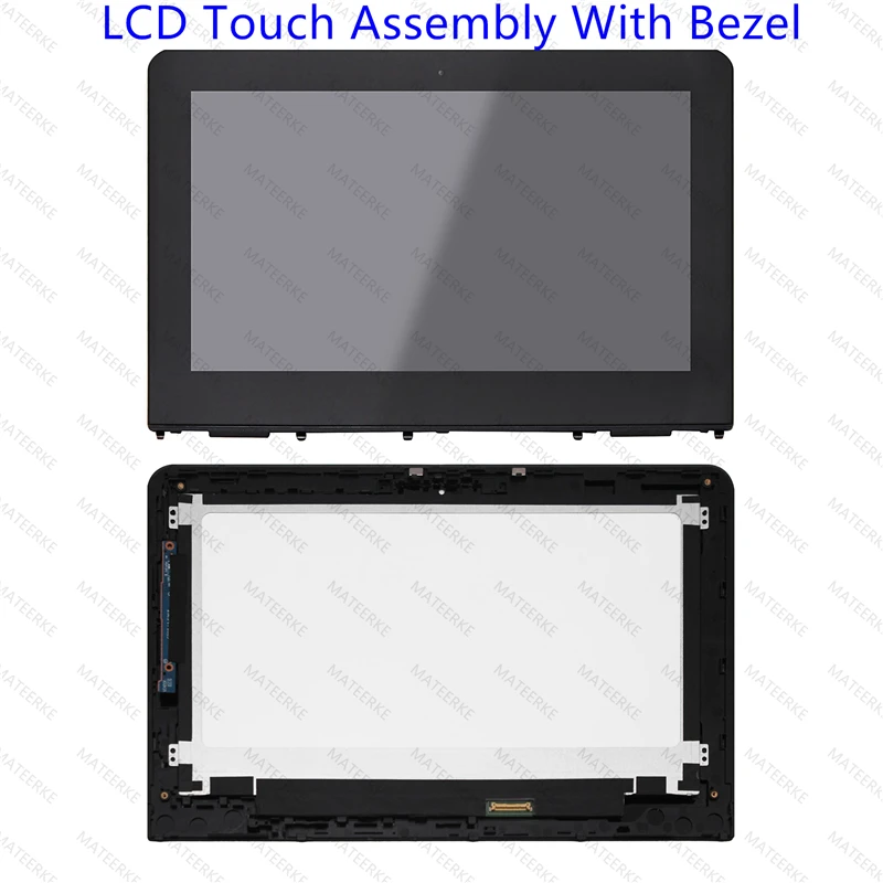  11.6'' LCD Touch Screen Digitizer Assembly +Bezel +Control Board For HP X360 11-ab 11-ab002ns 11-ab