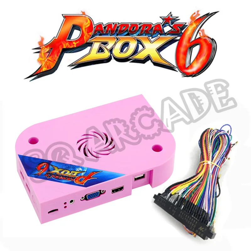 

Original Pandora's box 6 HD 1300 in 1 Jamma Multi Arcade Board support 15KhzCGA / VGA / HDMI Pandora HD for Video street version