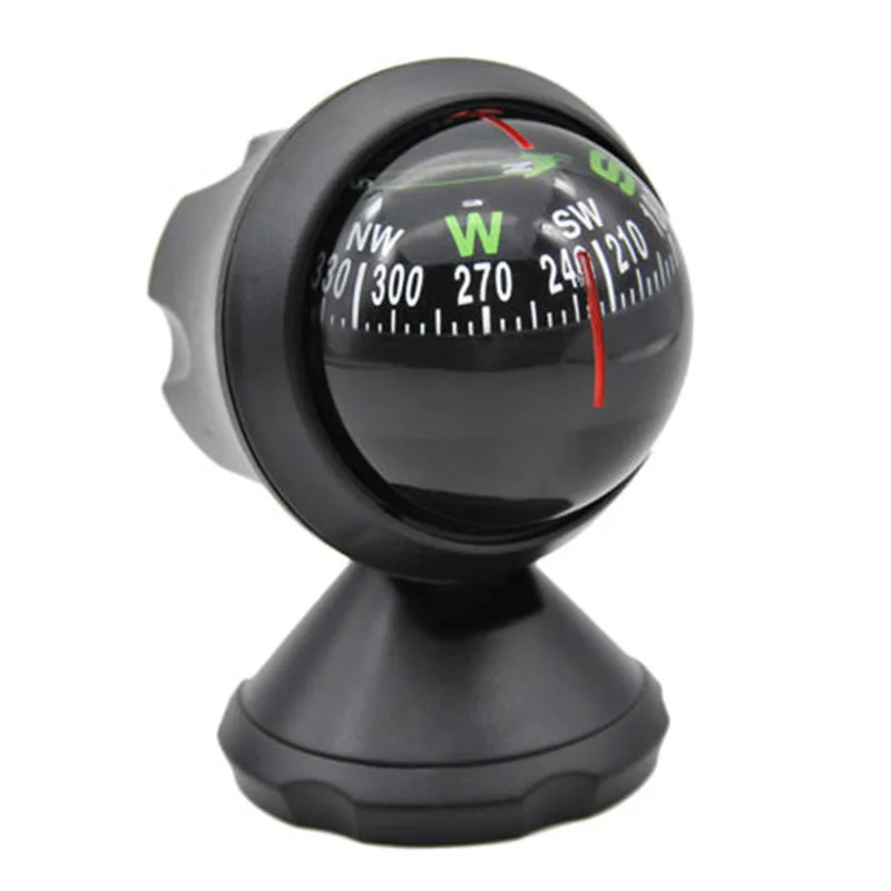 Mini randonnée Dashboard Dash Support voiture boussole de navigation bateau camion Ball Outdoor