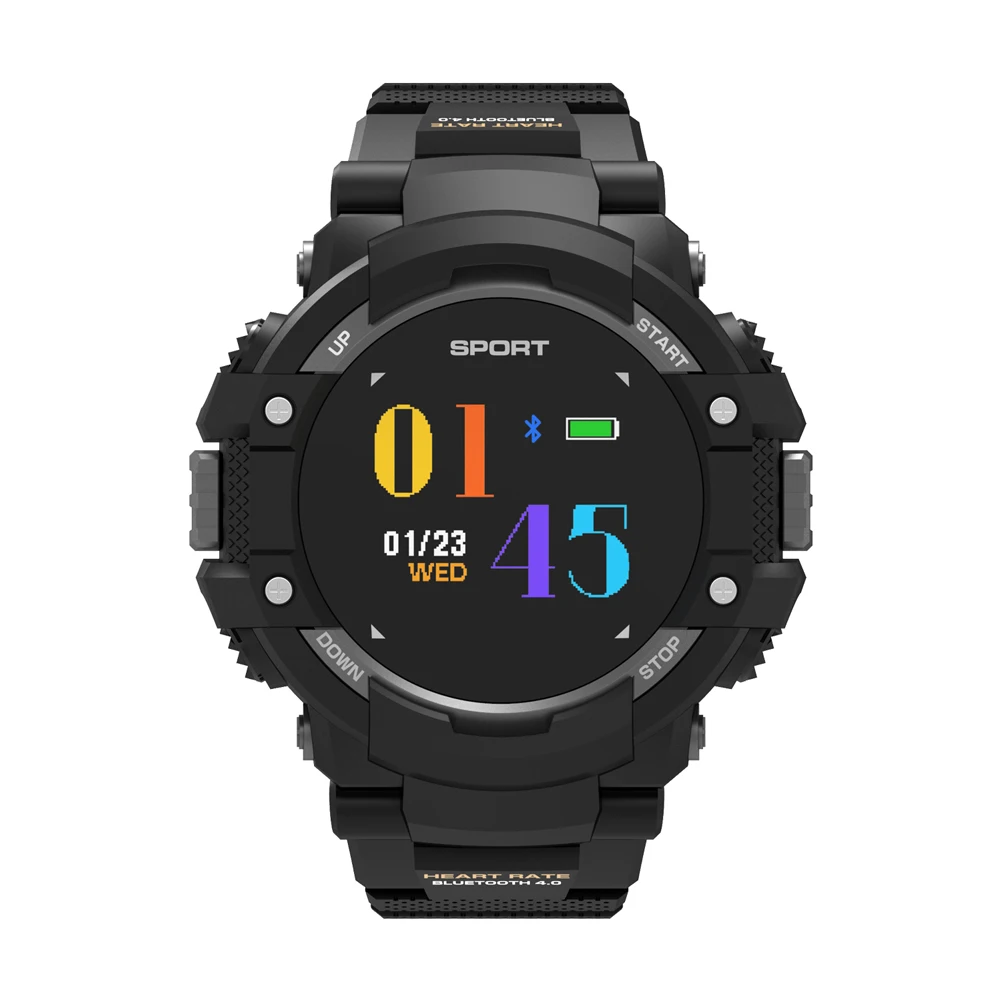 

GPS Smart Wristband Bluetooth 4.2 F7 Sport Watch for Android iOS Heart Rate Monitor Weather Forecast Pedometer Watch