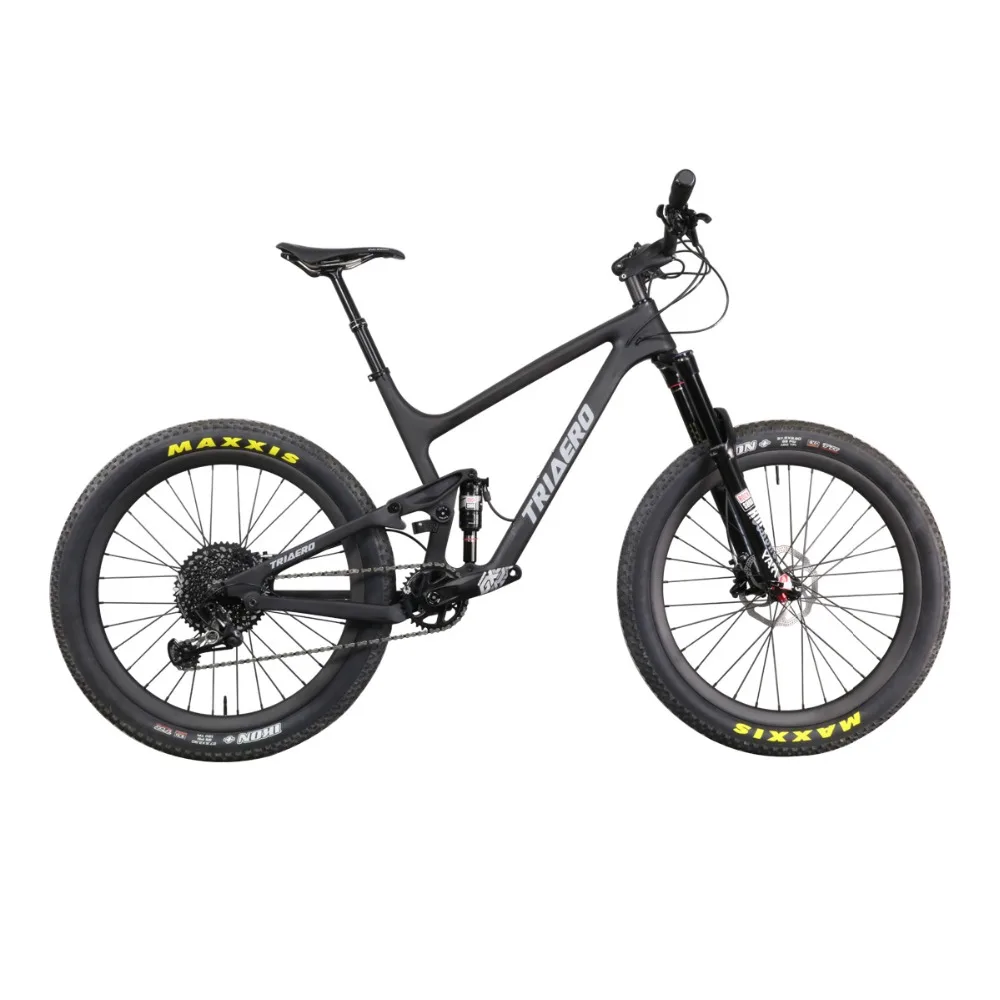 Perfect 11.11 2019 Carbon Trail Suspension 650b plus mtb boost bike 12Speed mtb EAGLE GX group 29er boost complete bicycle 5