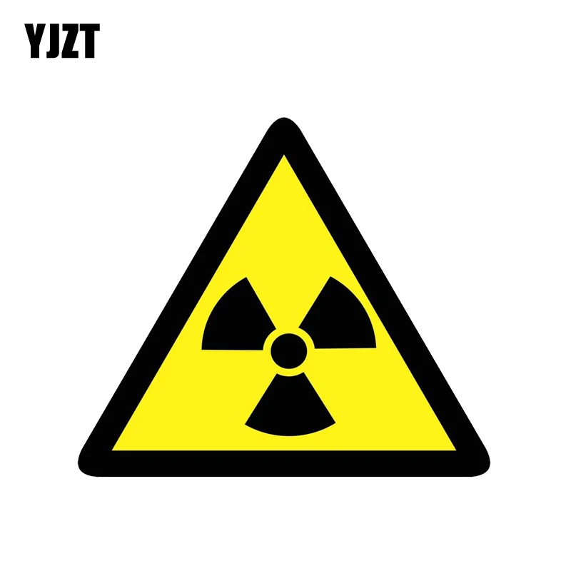 YJZT 14 4 см * 12 5 автомобильная наклейка из ПВХ Предупреждение ющая 12-1376 | Автомобили и