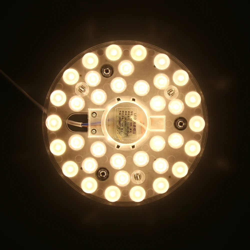 LED Module Source Ceiling Lamp Indoor Ceiling Light Source AC220V 12W 18W 24W 36W Remould Led High Brightness Lighting