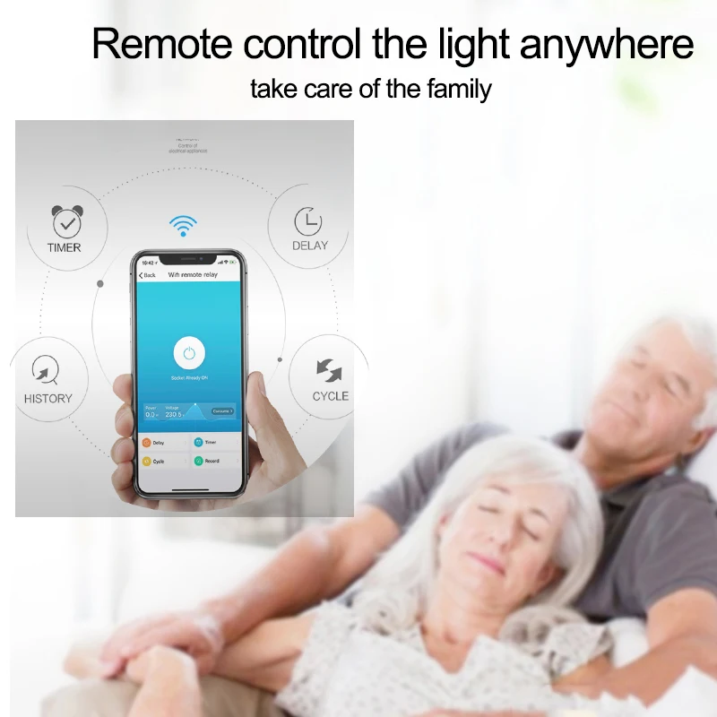 Geeklink WiFi реле прерыватель Domotica DIY таймер дистанционное управление переключатель