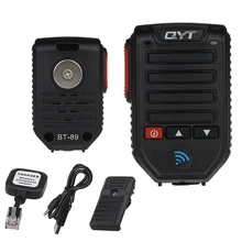 Novo BT-89 handheld sem fio bluetooth microfone alto-falante para rádio do carro qyt kt KT-8900R, KT-7900D, KT-8900D, KT-8900RE, KT-UV980