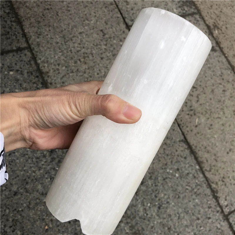 

DHX SW large natural raw selenite lamp crystal gemstone gypsum lamp mineral specimen reiki healing remove negative energy Decor