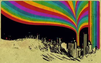 

2016 Real Painting By Numbers Cuadros Decoracion Wall Art Urban Rainbows Artwork Citylife 4 Sizes Fabric Canvas Poster Print