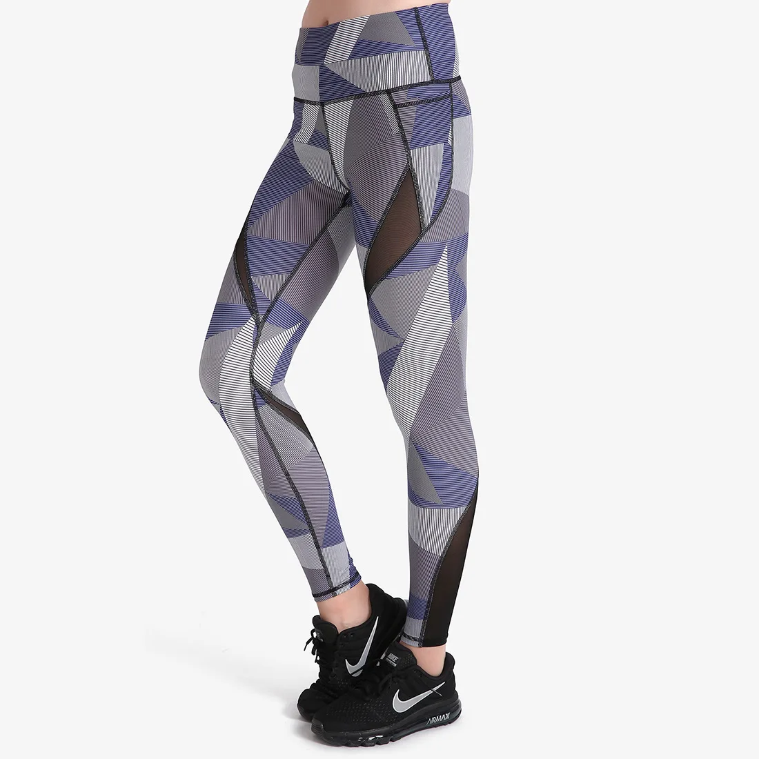 Buy Irregular Gauze Women's Yoga Pants High Waist Yoga