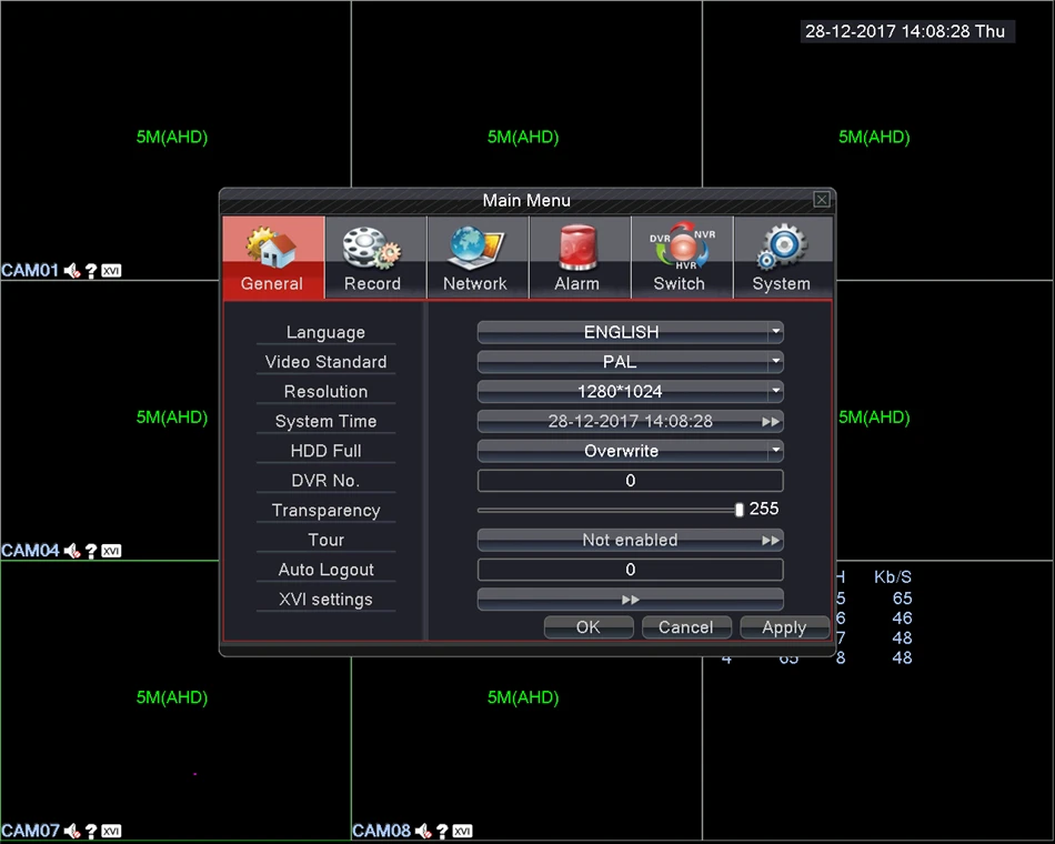 Супер HD 5MP AHD DVR 4 K NVR цифровой видеорегистратор для CCTV камеры безопасности Onvif Сети 16 каналов IP 1080 P 4MP 3MP