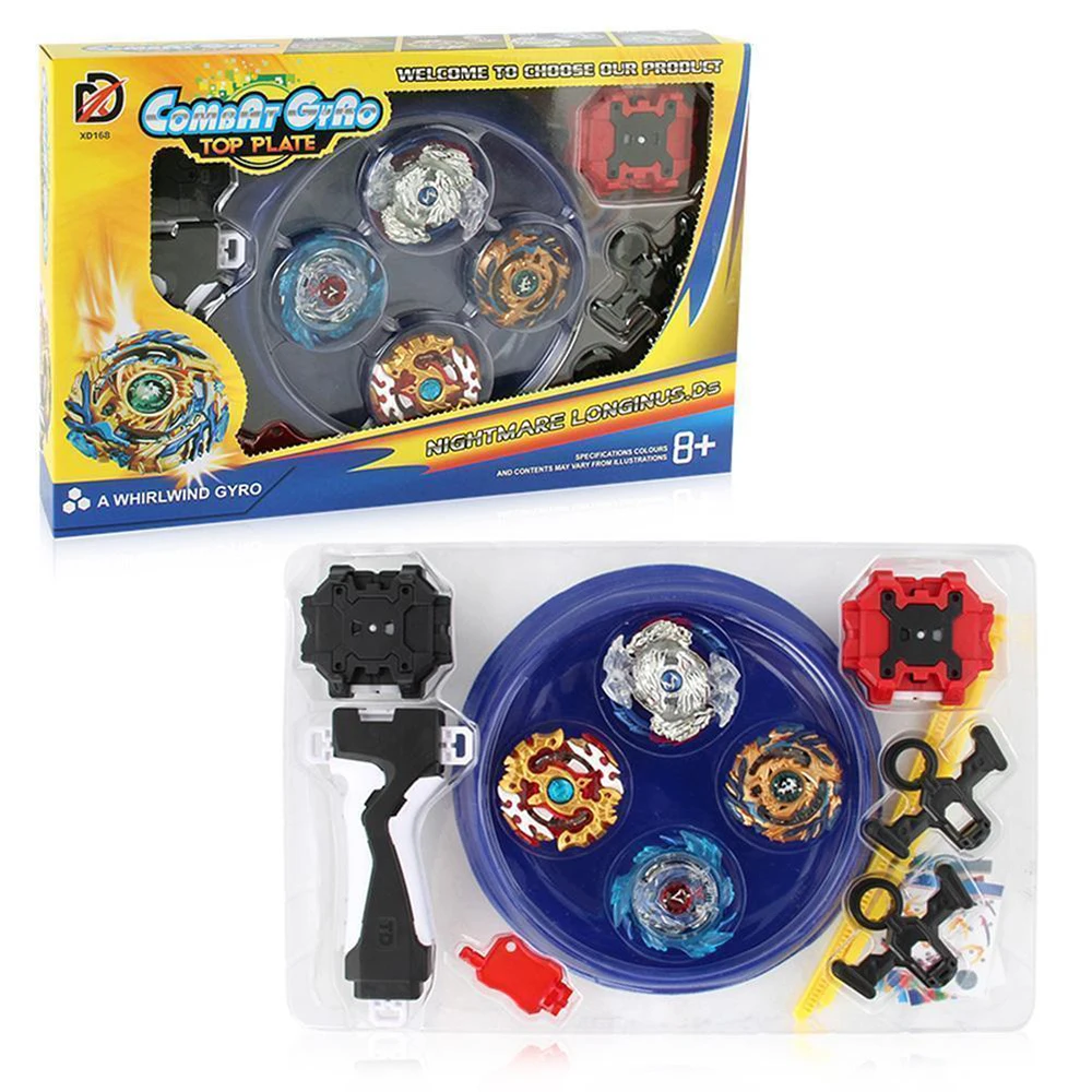 

Beyblade Burst Set Toy Beyblades Arena Beyblade Metal Fusion Fighting Gyro 4D With Launcher Toll Bey Blade Blades Toy