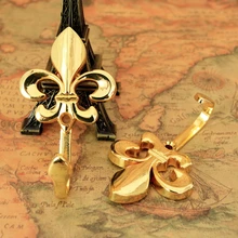 Горячие продажи 2 шт цветок стены Tieback украшения дома занавес крюк полотенце с кисточками вешалка бронза