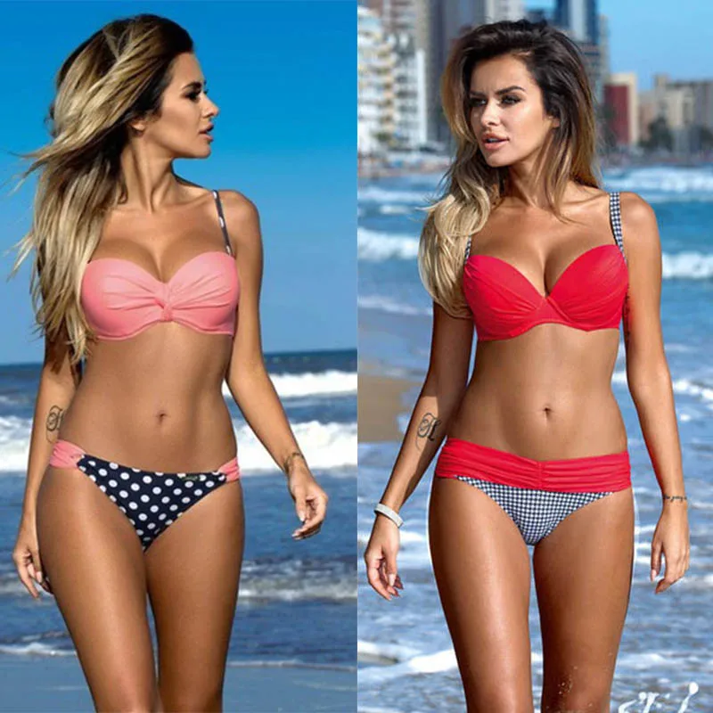 TCBSG 2019 Newest Push Up Bikinis Swimwear Women Swimsuit Bikini Female Beach Wear Set Bathing Suit Swimwear Female Biquini XXL TCBSG 2019 Newest Push Up Bikinis Swimwear Women Swimsuit Bikini Female Beach Wear Set Bathing Suit Swimwear Female Biquini XXL