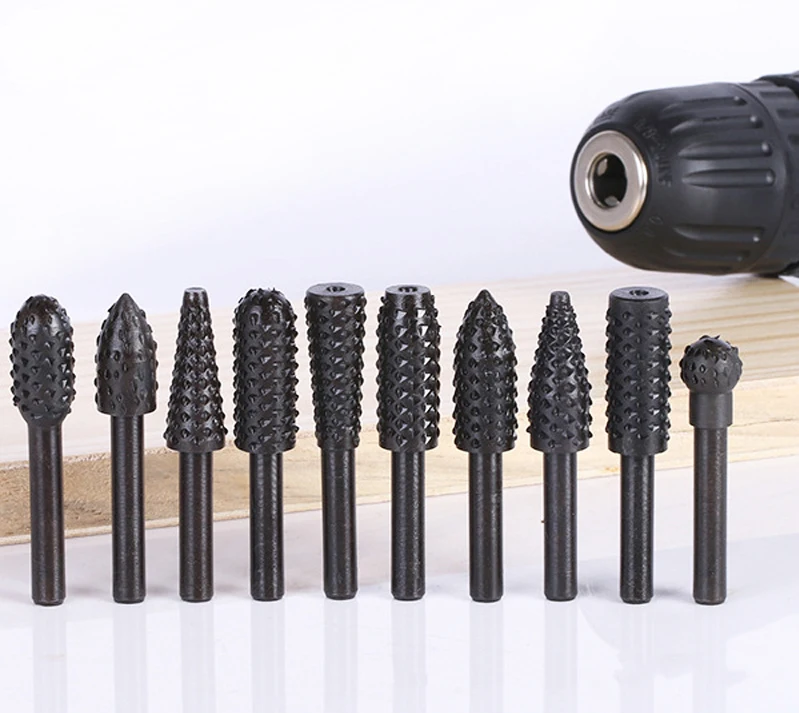 04 03 JDSR 10Pcs Black Steel Rotary Burr Set 14'' Shank Wood Rotary Knife File Cutters Woodworking Electric Grinding Tool Accessories.jpg