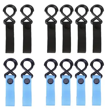 

2/4pcs Stroller Accessories Strong Pushchair Hook Strap Carriage Pram Hooks for Baby Cribs Stroller Hanging Shopping Bags