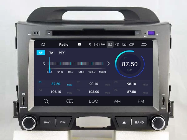 8 IPS Android 9.0 Octa Core Car DVD GPS Player For KIA Sportage 2010-2015 Auto Multimedia Stereo Radio NAVIGATION BT WIFI/4G Map