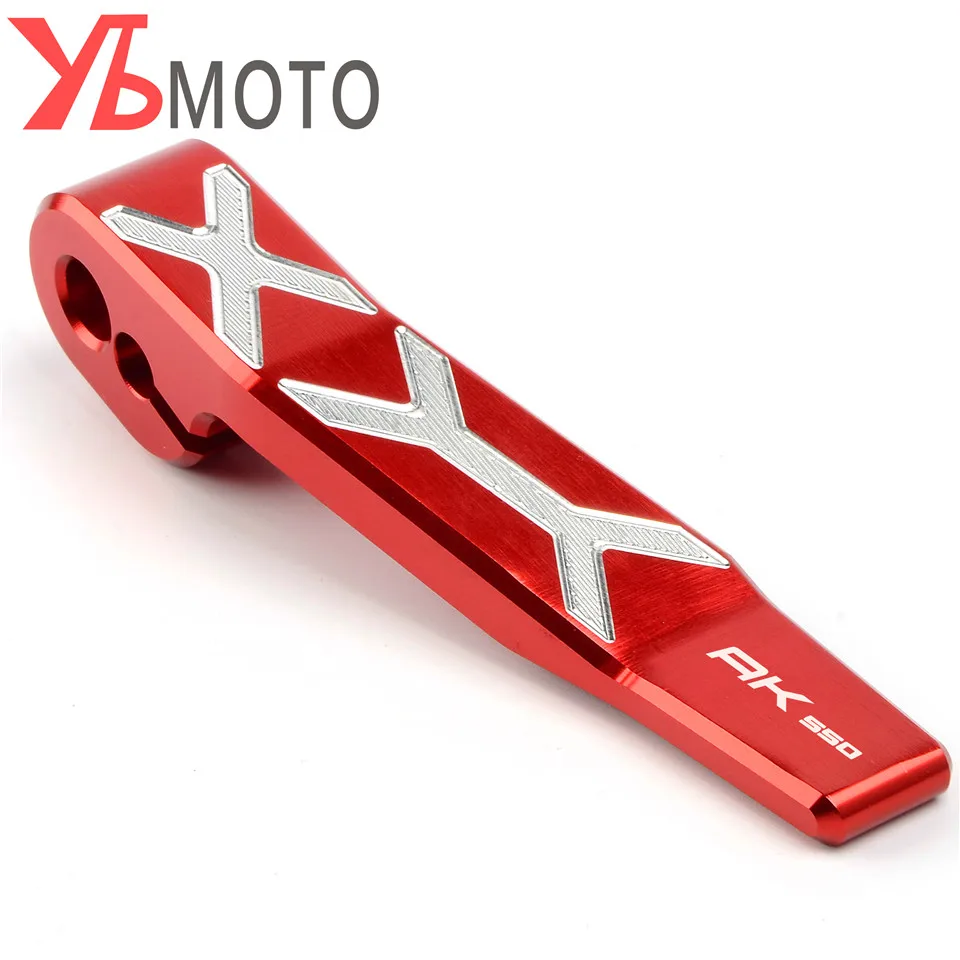 Лидер продаж красный стояночный тормоз рычаг для KYMCO AK550 высокое качество Аксессуары для мотоциклов AK 550 ЧПУ Алюминий 3 вида цветов