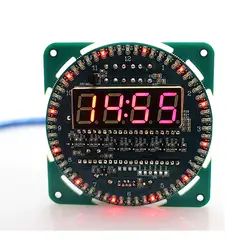 Elecrow DIY вращающейся светодиодный Дисплей электронные часы модуль Цвет синий светодиодный светильник более десяти светодиодный Дисплей