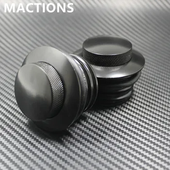 

2PCS/Pair Black Vented Screw-in Fuel Tank Gas Cap For Harley Sportster Softail Dyna Glide 1982-06 07 08 09 2010 2011 2012 2013