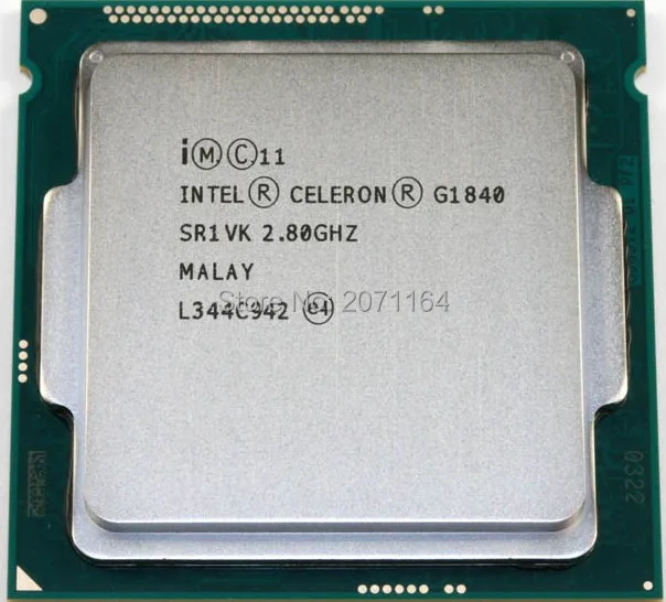 

Free shipping for Intel G1840 dual-core 2.8G 1150 Pin official version of the Celeron G1840 desktop computer CPU