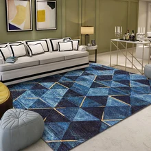 Ковер в скандинавском стиле для дома, гостиной, Европейский прикроватный ковер для дивана, прихожая отеля, американский ковер, машинная стирка