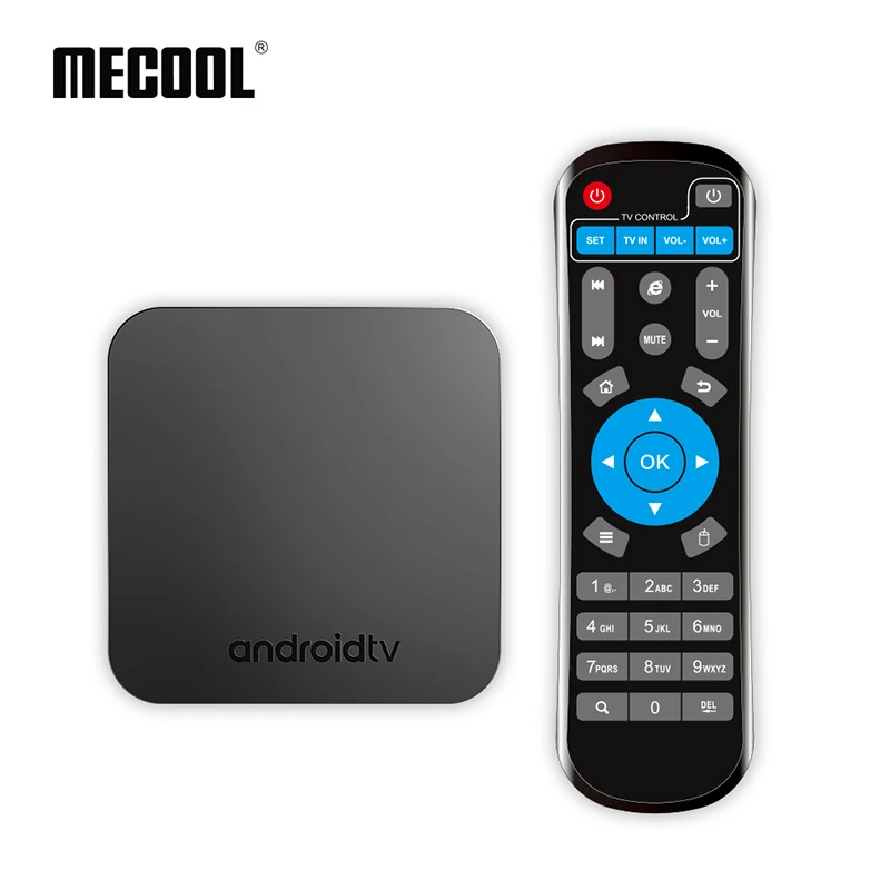 Mecool KM9 Android 9,0 Смарт ТВ коробка S905X2 4 Гб DDR4 Оперативная память 64 Гб Встроенная память 2,4G/5G, Wi-Fi, BT 4,1 IPTV Set-Top Box 4K H.265 Media Player
