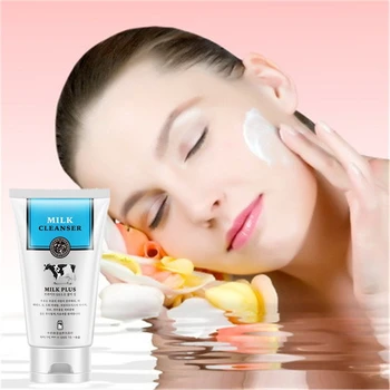 

LOVE THANKS 100g Milk Facial Cleanser Skin Conditions Acne Psoriasis Mite Anti Fungus Bubble Bath Healthy