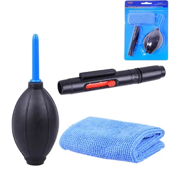 

Dust Cleaner kit Cleaning Lens Pen Lint-free Wipes Air Blower Clearing For Canon Nikon Sony DSLR GoPro Action Camera Accessories