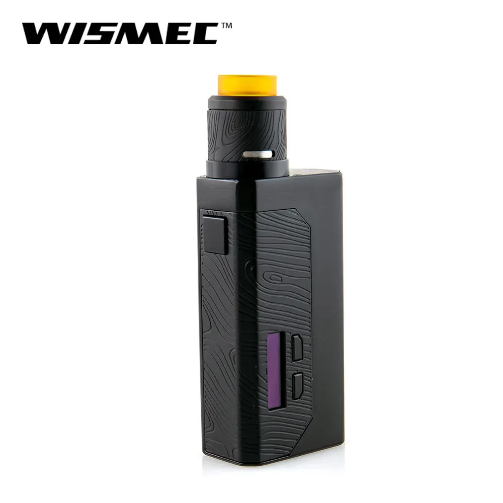  Original Wismec LUXOTIC MF Box Kit With 7ml Guillotine V2 RDA Atomizer squonk Bottle Output 100W Wa