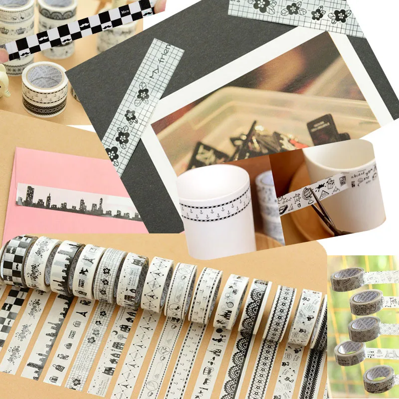 

japanese washi tape masking tapes decorative stationery ruban adhesif decoratifs japones material escolar cinta adhesiva