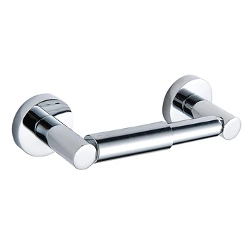 

Round Toilet Paper Roll Holder Storage Bathroom Traditional Pivot Towel Dispenser Tissue Hanger Wall Mount