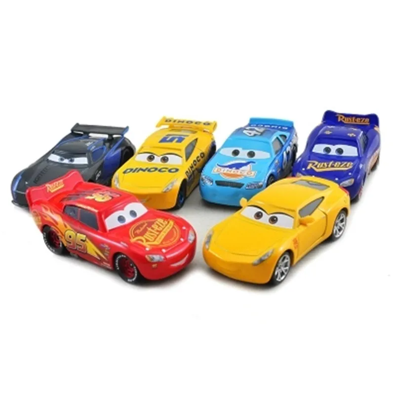 

Disney Pixar Cars Lightning McQueen Jackson Storm Cruz Japanese Racing Driver Car Diecast Metal Cars Model Kid Christmas Toys